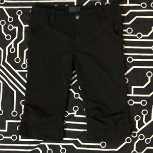 Folter pinstripe Capri pants goth cybergoth cyberpunk psychobilly metal gangster
